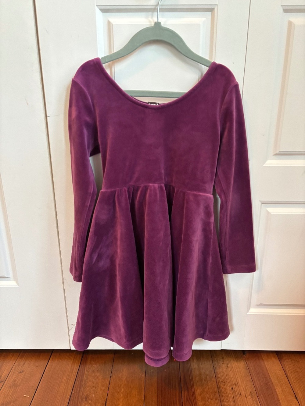 Velour ballet dress